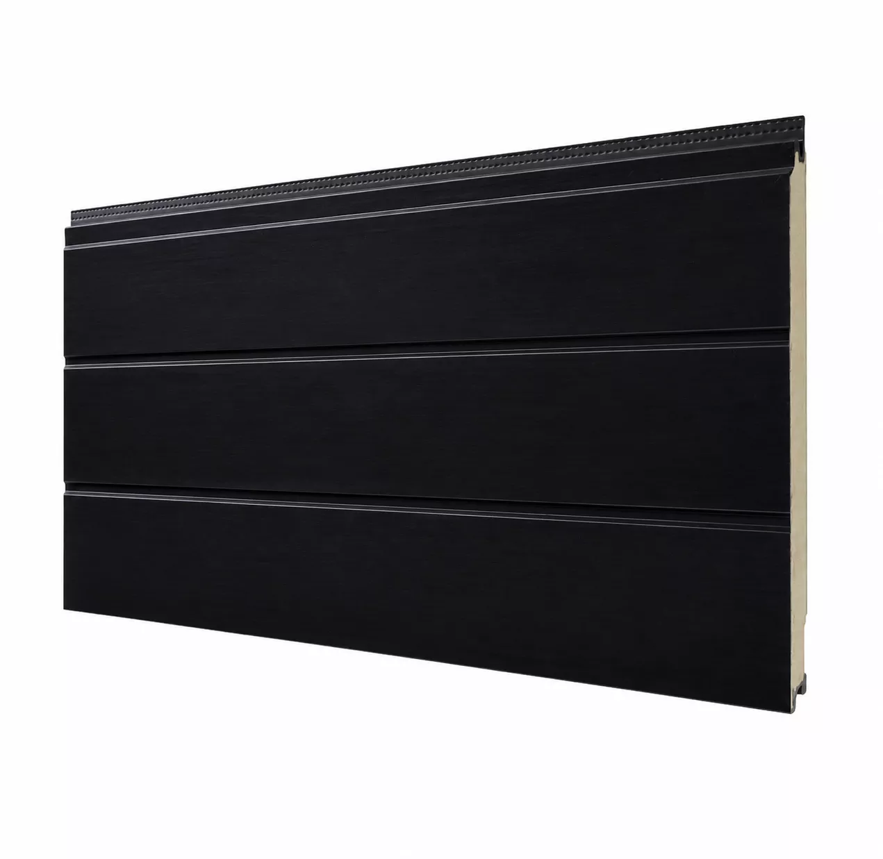 Kovový obkladový panel s dvojitou drážkou